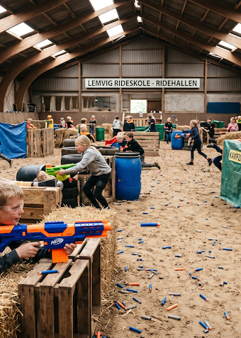 Nerf Gun torsdag kl. 9-12 - Klik for at tilmelde dig