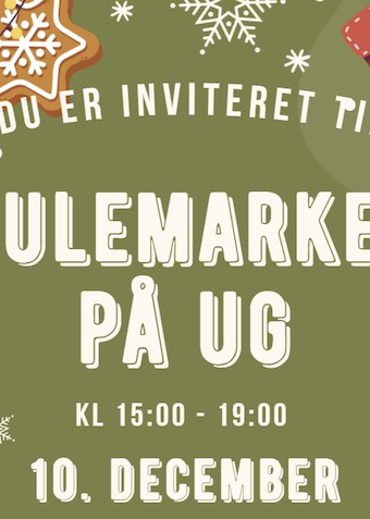 Julemarked på UG - Klik for at tilmelde dig
