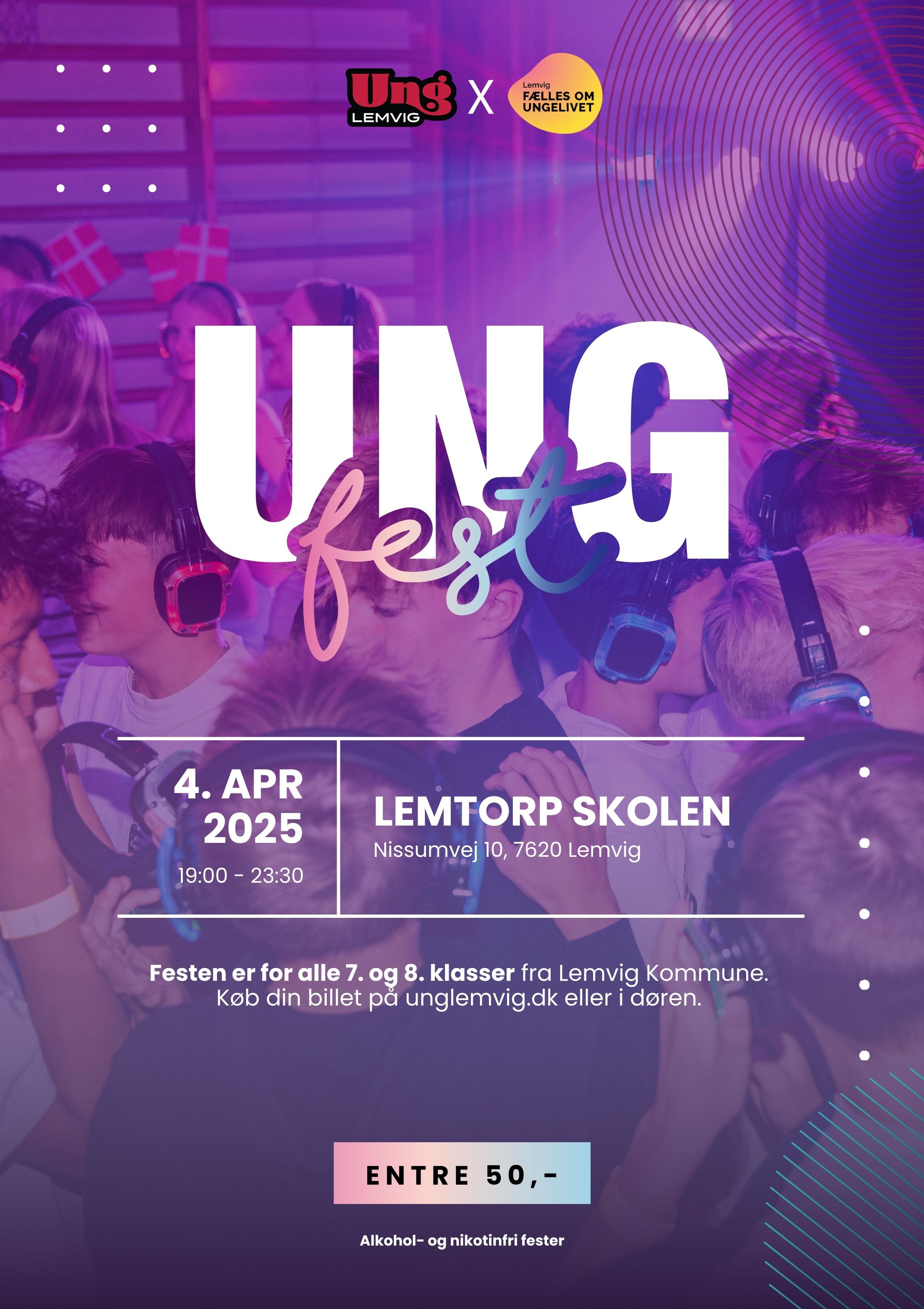 Plakat til Ungfest