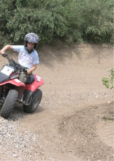 Moto-Cross 4 hjulet